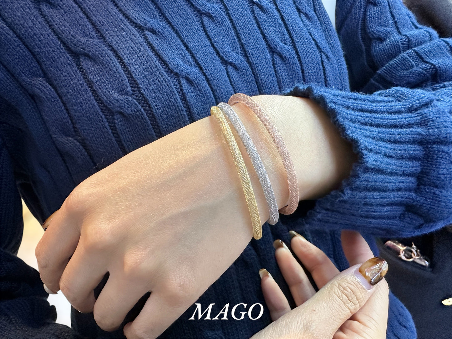 MAGO 925純銀手環 - 意大利925純銀優雅手環