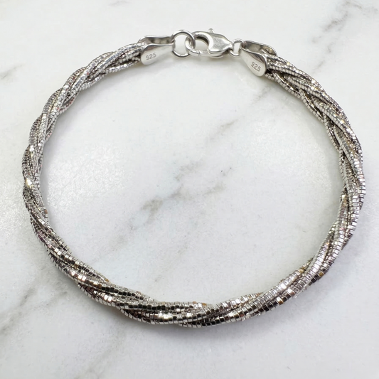 silver bracelet