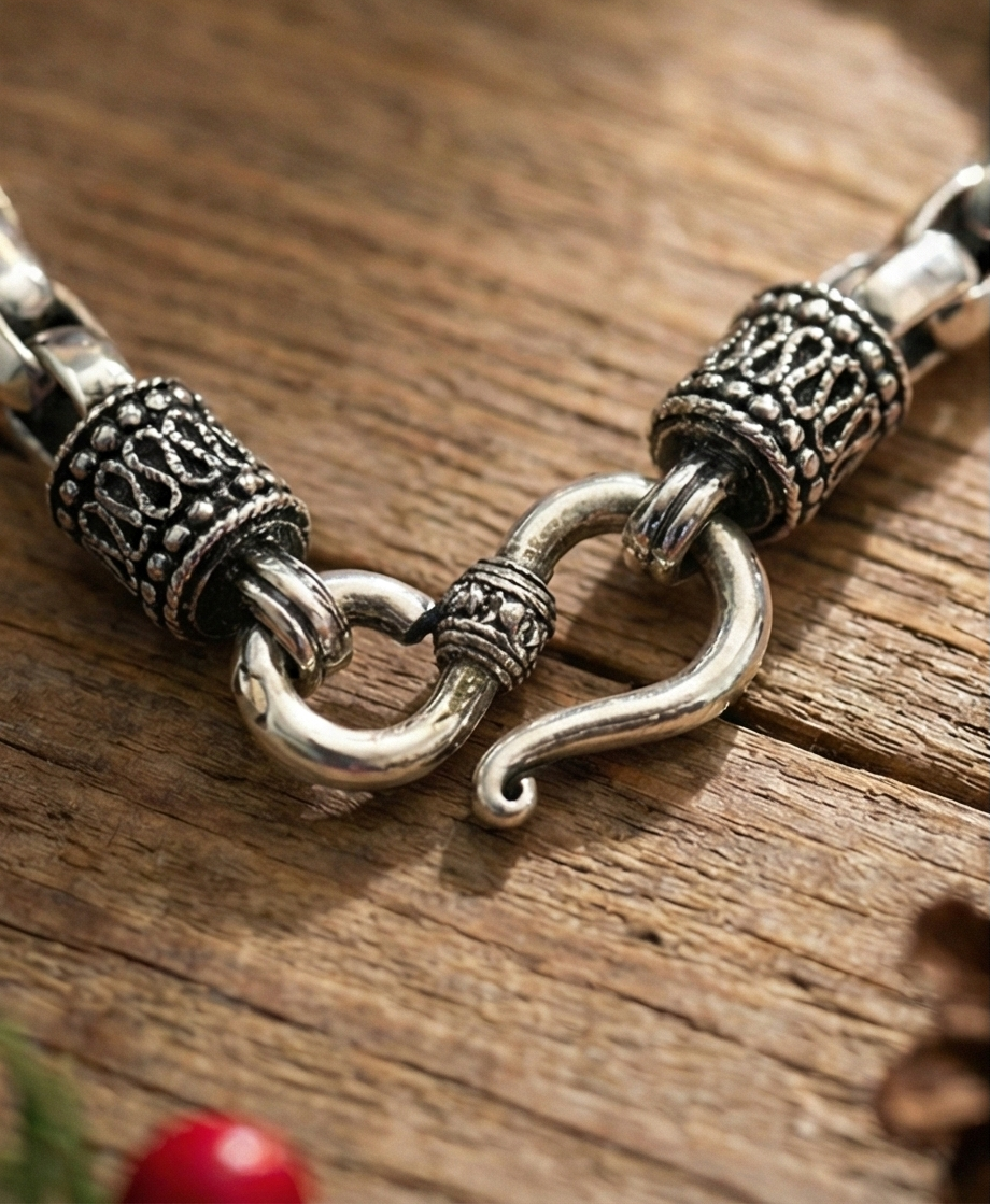 silver bracelet