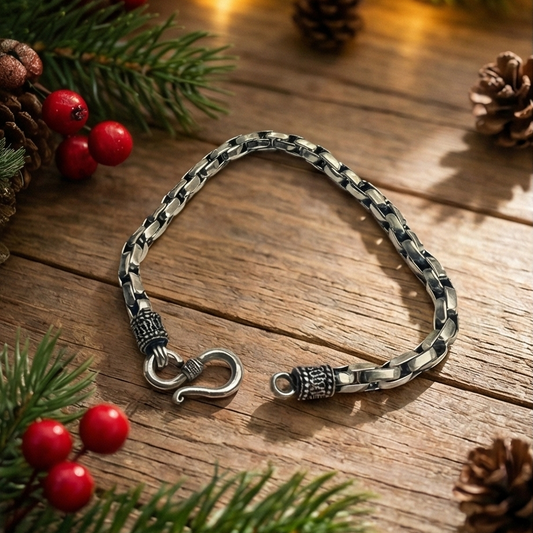 silver bracelet