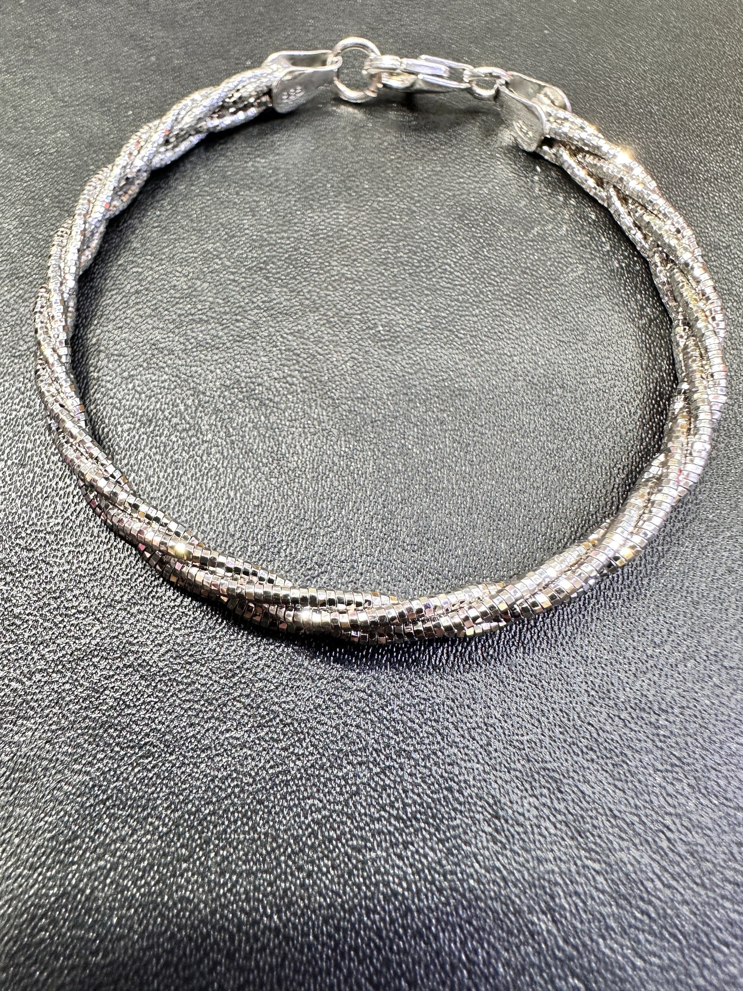 silver bracelet