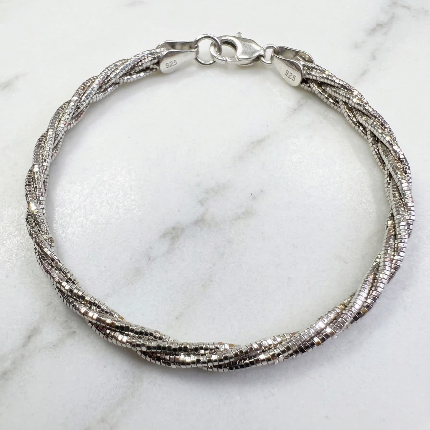 silver bracelet