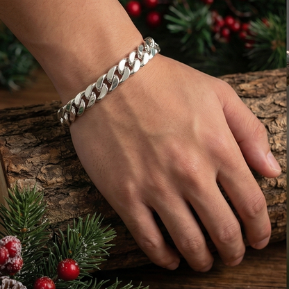 silver bracelet