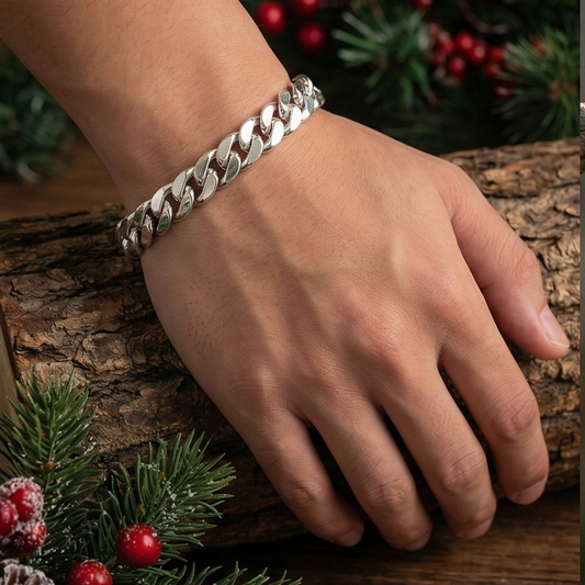 silver bracelet