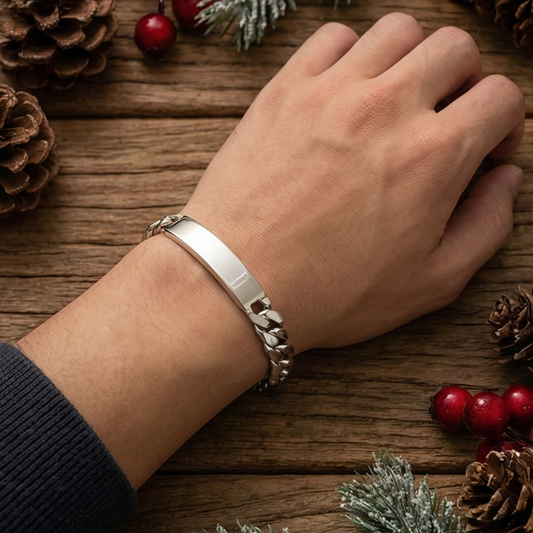 silver bracelet