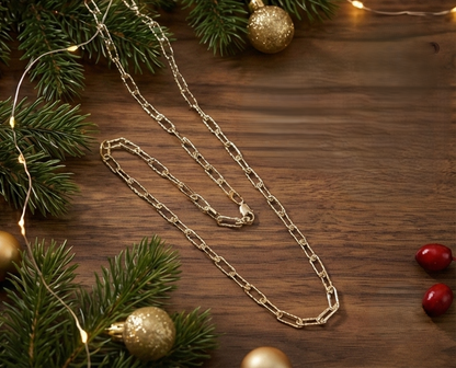 silver necklace