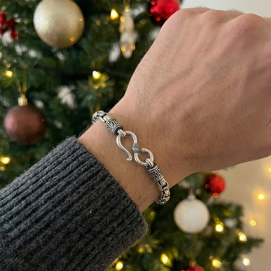 silver bracelet