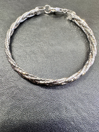 silver bracelet