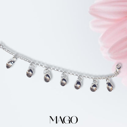 MAGO925 925純銀手環 BRA201 純銀美肌925手鍊 (1/2)